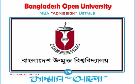 বাংলাদেশ উন্মুক্ত বিশ্ববিদ্যালয়ে এমবিএ ২২১ সেমিস্টারে ভর্তির বিস্তারিত