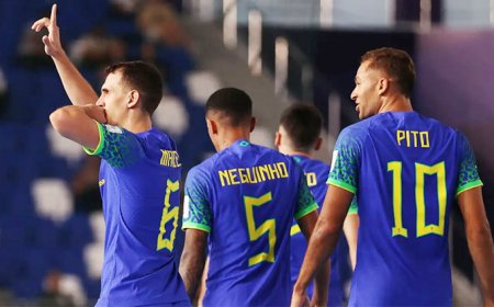 ক্রোয়েশিয়াকে গোল বন্যায় ভাসালো ব্রাজিল