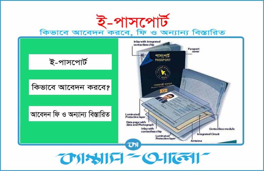 বাংলাদেশে ই-পাসপোর্ট যেভাবে আবেদন করবেন